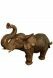 Elefant urna brons