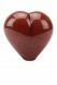 Mini kristallglasurna hjärta röd
