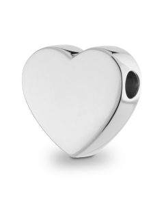Silver (925) Askhänge hjärta